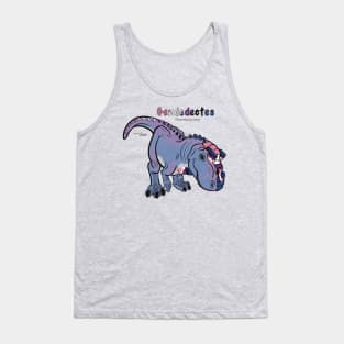 Gendodectes/Genyodectes Text - Genderfluid Pride Tank Top